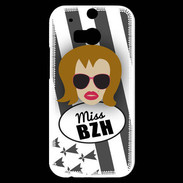 Coque HTC One M8s Miss Bretagne Rousse