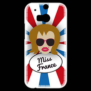 Coque HTC One M8s Miss France Rousse