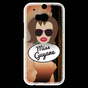Coque HTC One M8s Miss Guyane Chatain