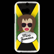 Coque HTC One M8s Miss Jamaica Chatain