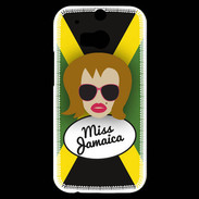 Coque HTC One M8s Miss Jamaica Rousse