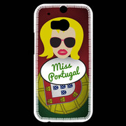 Coque HTC One M8s Miss Portugal Blonde