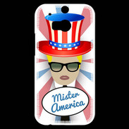 Coque HTC One M8s Mister América Blond