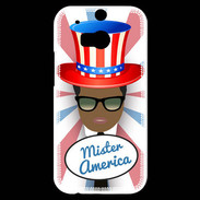 Coque HTC One M8s Mister América Black