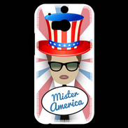 Coque HTC One M8s Mister América Chatain