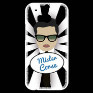 Coque HTC One M8s Mister Corse Brun