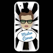 Coque HTC One M8s Mister Corse Chatain