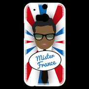 Coque HTC One M8s Mister France Black