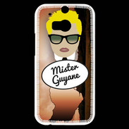 Coque HTC One M8s Mister Guyane Blond