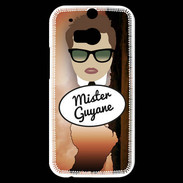 Coque HTC One M8s Mister Guyane Chatain