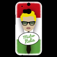 Coque HTC One M8s Mister Italie Blond
