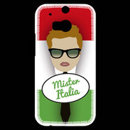 Coque HTC One M8s Mister Italie Roux
