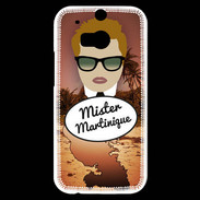 Coque HTC One M8s Mister Martinique Roux