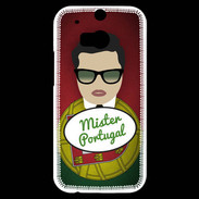 Coque HTC One M8s Mister Portugal Brun