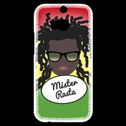 Coque HTC One M8s Mister Rasta Black