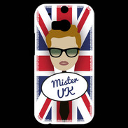 Coque HTC One M8s Mister UK Roux