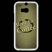Coque HTC One M8s Coffee Time ZG