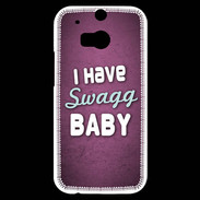 Coque HTC One M8s I have Swag Rose ZG