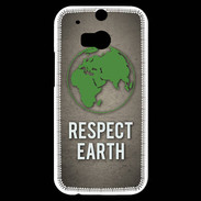 Coque HTC One M8s Respect Earth ZG