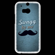 Coque HTC One M8s Swag by Me Bleu ZG
