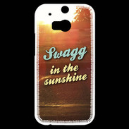 Coque HTC One M8s Swag Sunshine ZG