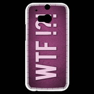 Coque HTC One M8s WTF Rose ZG