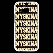 Coque HTC One M8s Myskina Léopard
