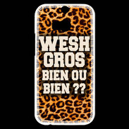 Coque HTC One M8s Wesh Gros Léopard
