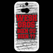 Coque HTC One M8s Wesh Gros Rouge