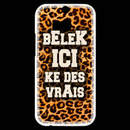 Coque HTC One M8s Belek Ici Léopard