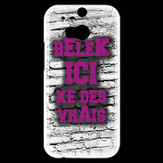 Coque HTC One M8s Belek Ici Violet