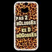 Coque HTC One M8s Pas 2 bolosses Léopard