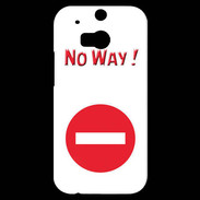 Coque HTC One M8s No Way PR