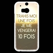 Coque HTC One M8s Trahis moi ZG
