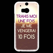 Coque HTC One M8s Trahis moi 2 ZG