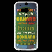 Coque HTC One M8s Canard Bain ZG