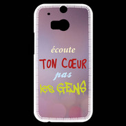 Coque HTC One M8s Coeur gens ZG