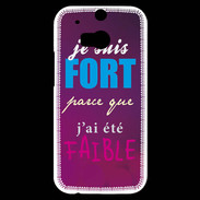 Coque HTC One M8s Fort et faible ZG