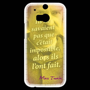 Coque HTC One M8s Ils ne savaient pas ZG