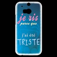 Coque HTC One M8s Triste ZG
