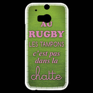 Coque HTC One M8s Rugby Tampons ZG