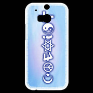 Coque HTC One M8s Co Exist Ciel ZG