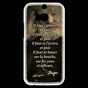 Coque HTC One M8s Il faut aimer VH ZG