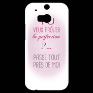 Coque HTC One M8s Perfection au féminin ZG