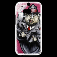 Coque HTC One M8s Graffiti Prohibition PB