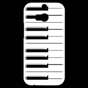 Coque HTC One M8s Touches de piano