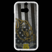 Coque HTC One M8s route 66 crane