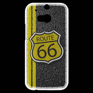 Coque HTC One M8s route 66 goudron