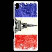 Coque Personnalisée Sony Xpéria Z5 Drapeau français vintage 2