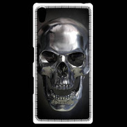Coque Personnalisée Sony Xpéria Z5 Tête de mort en métal